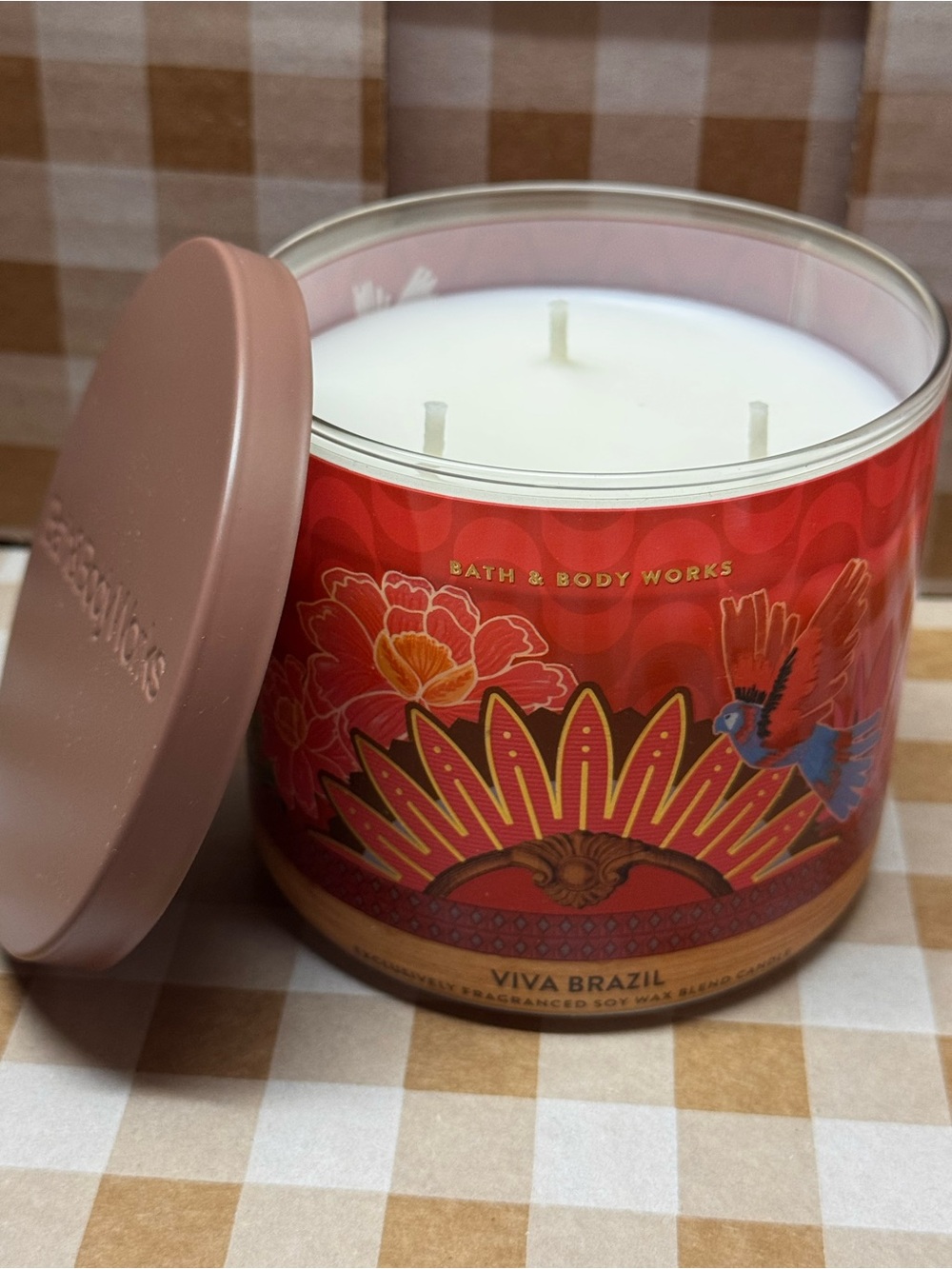 NEW B&BW Viva Brazil 3 wick candle